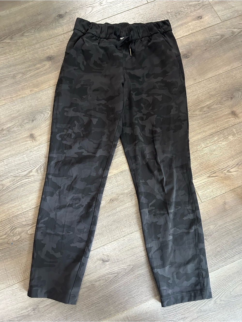 lululemon athletica Black Camo Jogger Pants